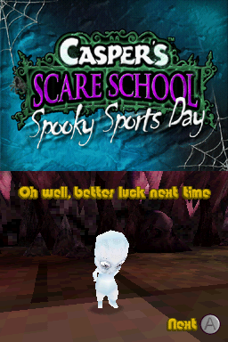 Casper's Scare School: Spooky Sports Day screenshot 5 for Wii